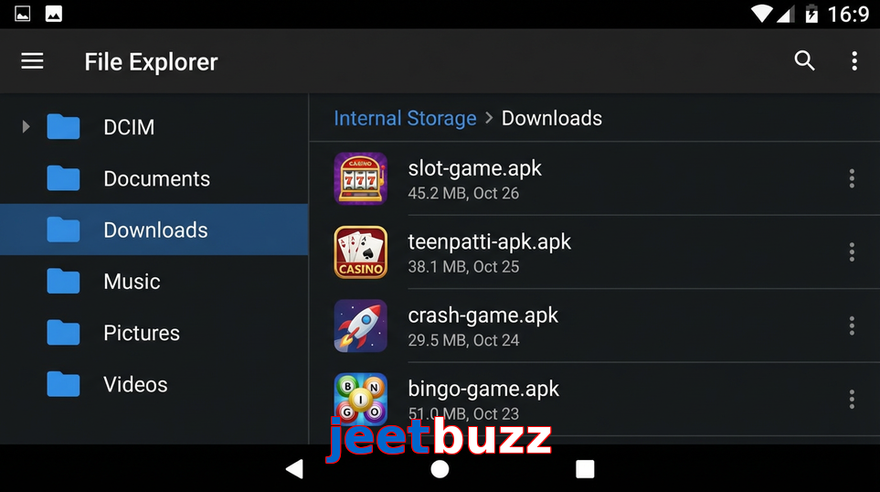 Main screen of Jeetbuzz gameapk page for PK players